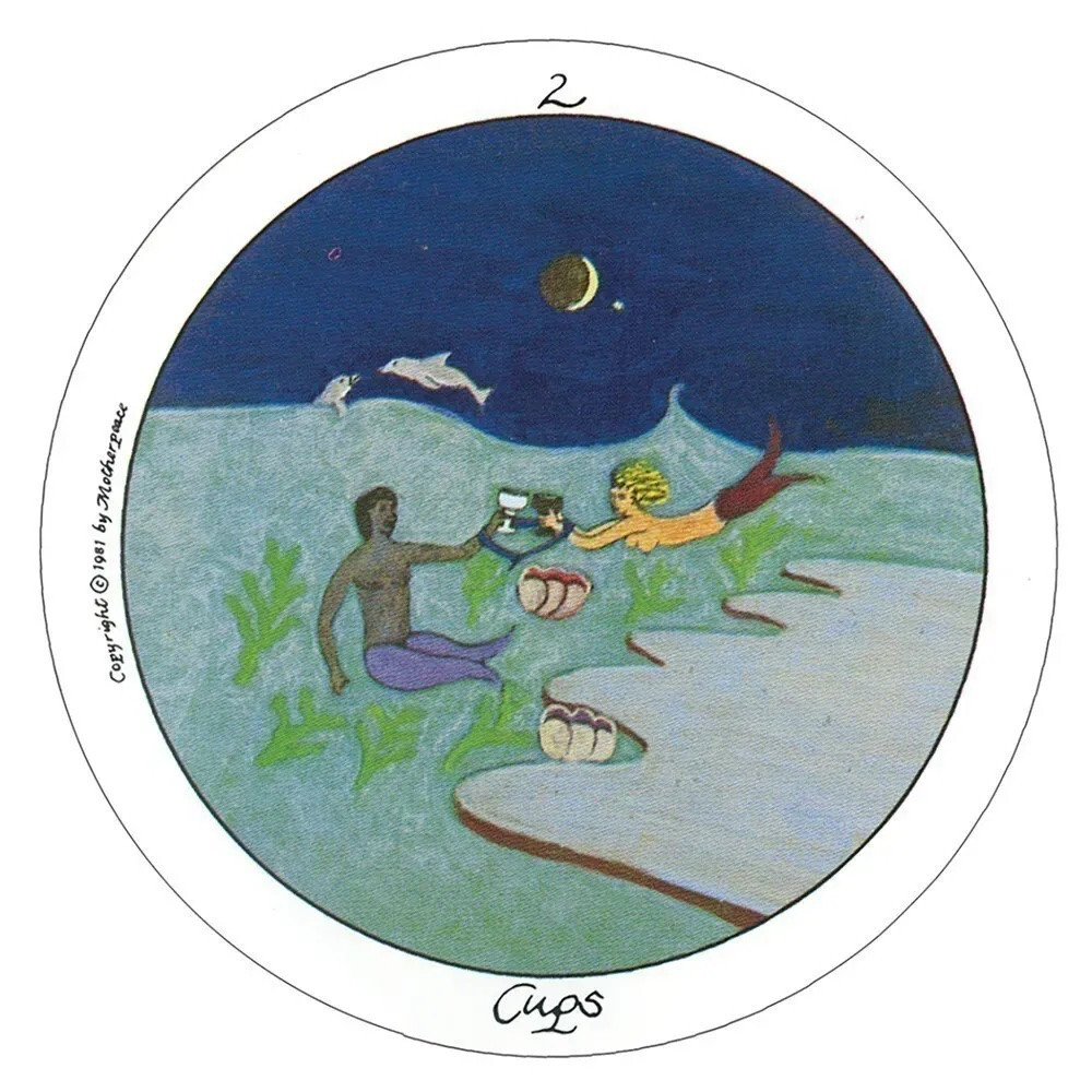 Motherpeace Round Tarot Card Deck Kit - Deck and Book!