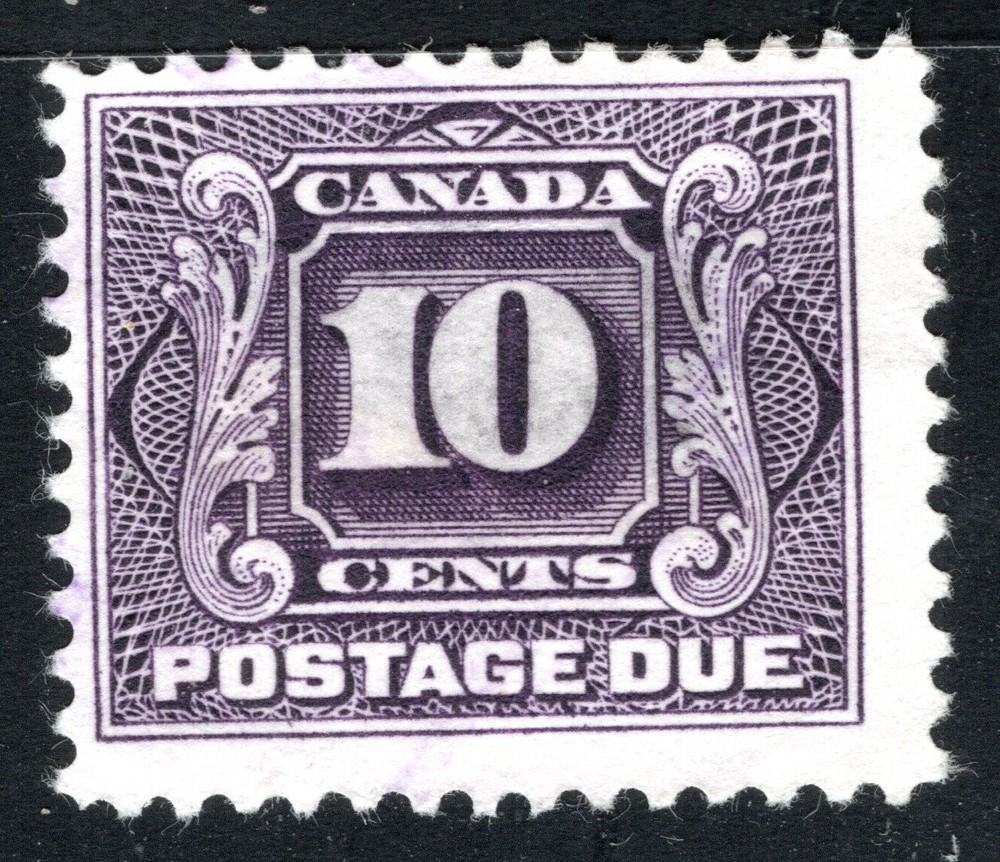 Canada Stamp Scott #J5, 10c, Postage Due, MNG, SCV$100