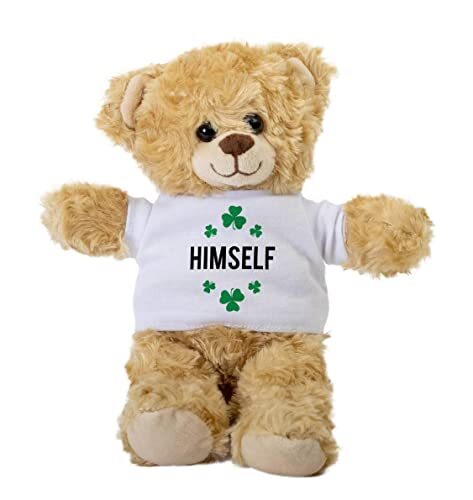 Himself Teddy Bear, Gift Stuffed Animal, Plush Teddy Bear with Tee