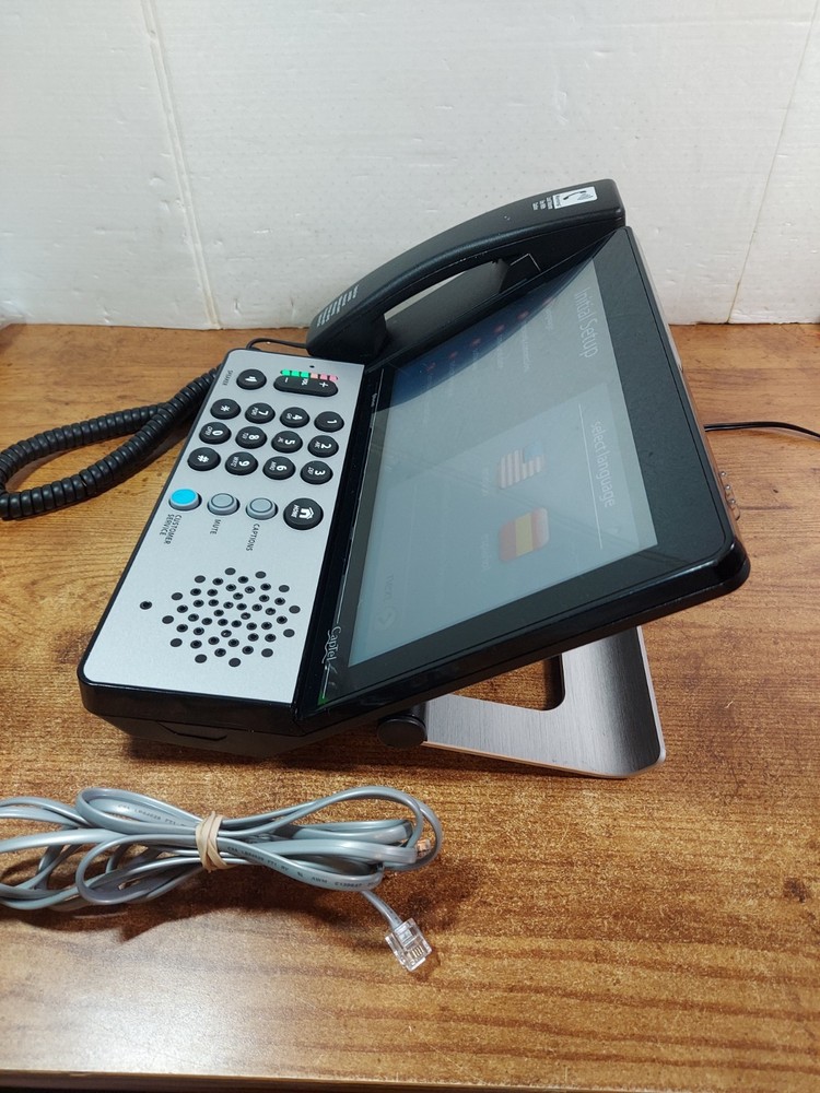 CapTel 2400ISP Ultratec Captioned Hearing-Impaired Touch Screen Telephone-Tested