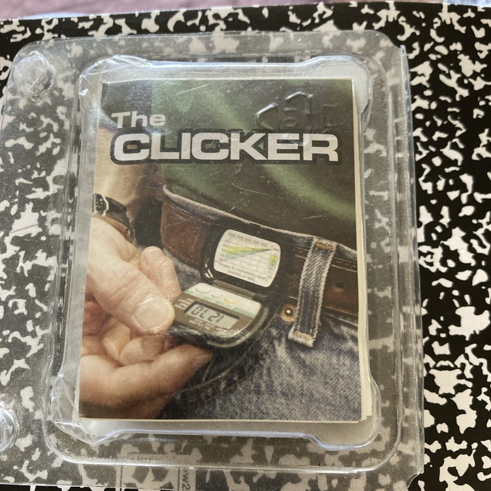 The Clicker Digi-Walker  Pedometer., New