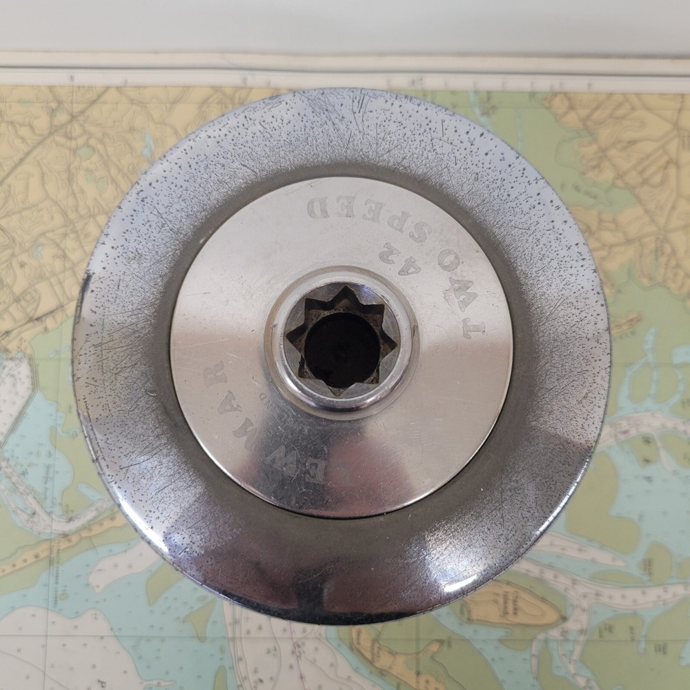 Lewmar Size 43 Two Speed Winch Chrome on Bronze