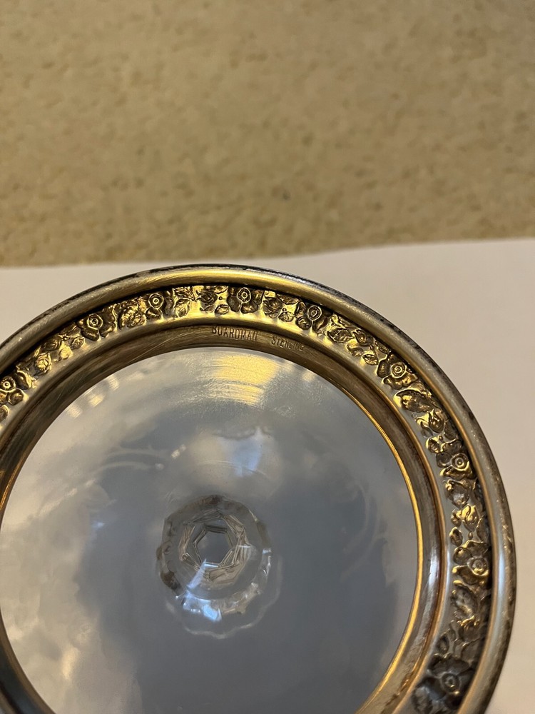 VIMTAGE BOARDMAN CANDY DISH STERLING PEDESTAL