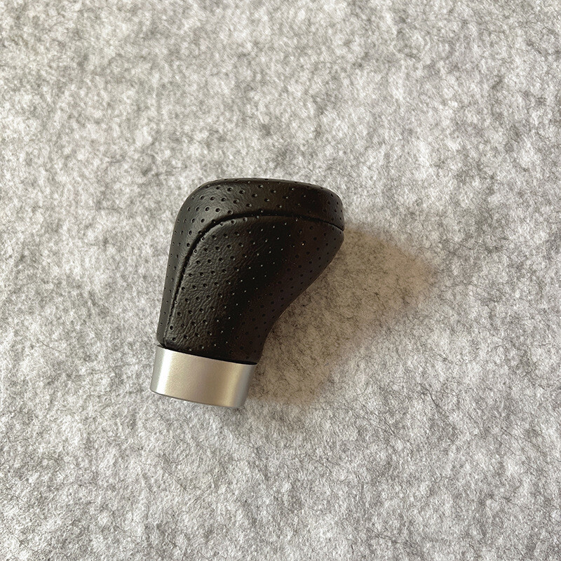 Weighted Black Leather Gear Shift Knob for BMW 5 Speed E30 E36 E46 E34 Free Ship