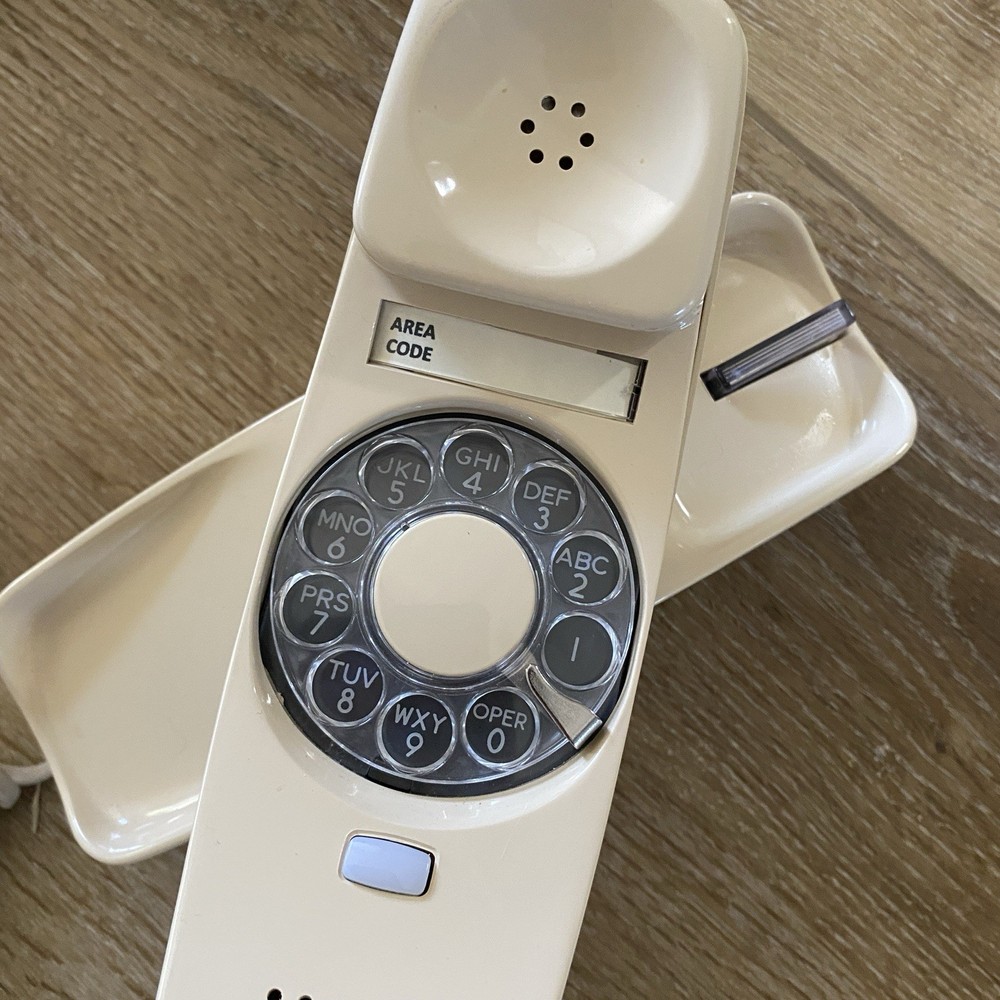 Push Button Phone Dial Card Insert AREA CODE