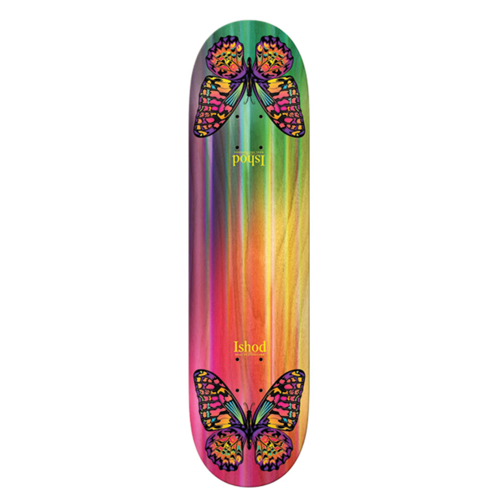 Real Skateboard Deck Ishod Rainbow Holo Monarch 8.3