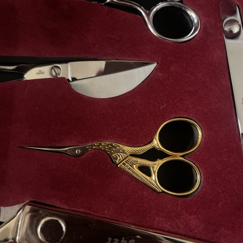Gingher 8 Piece Scissor Collection Box Set