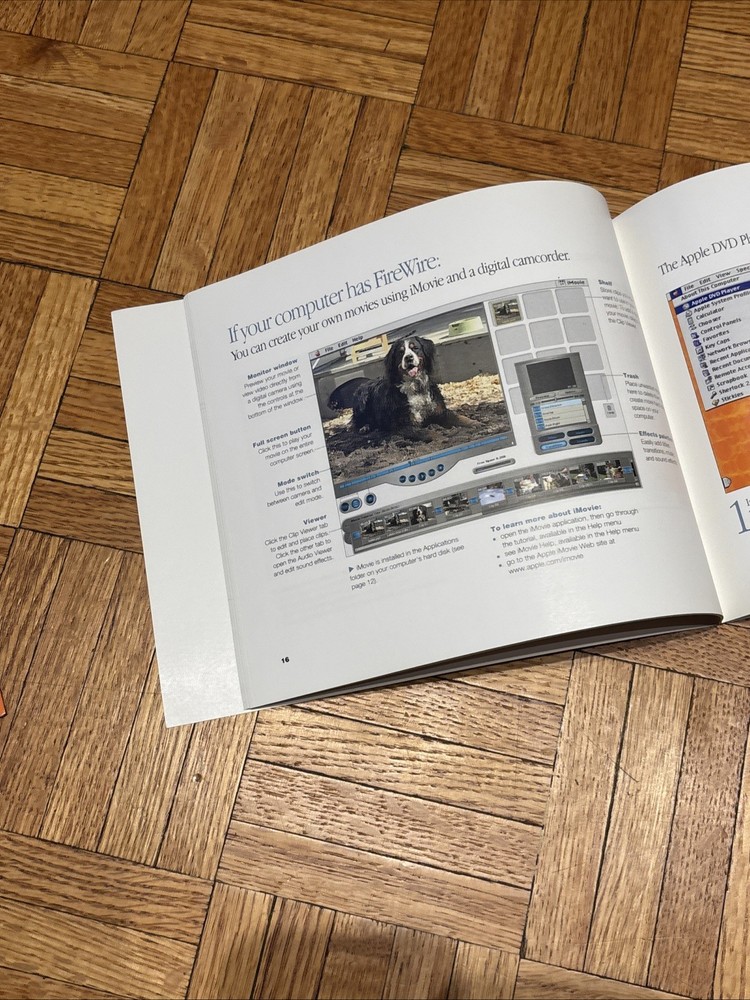 Vintage Apple iMac User's Guide & Setup Booklets (2)