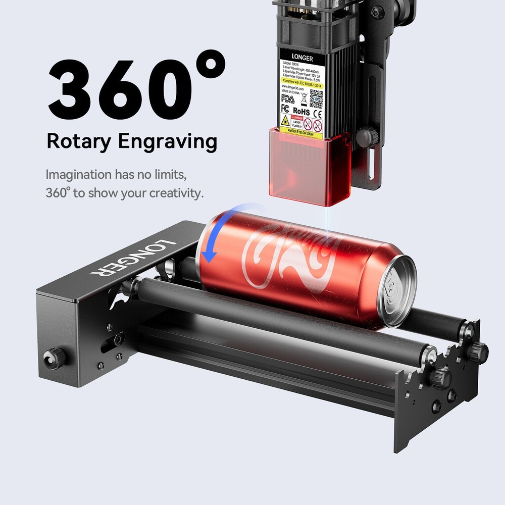 Engraving Machine Rotary Roller & Engraving Machine Rotary Roller Upgrade Kit