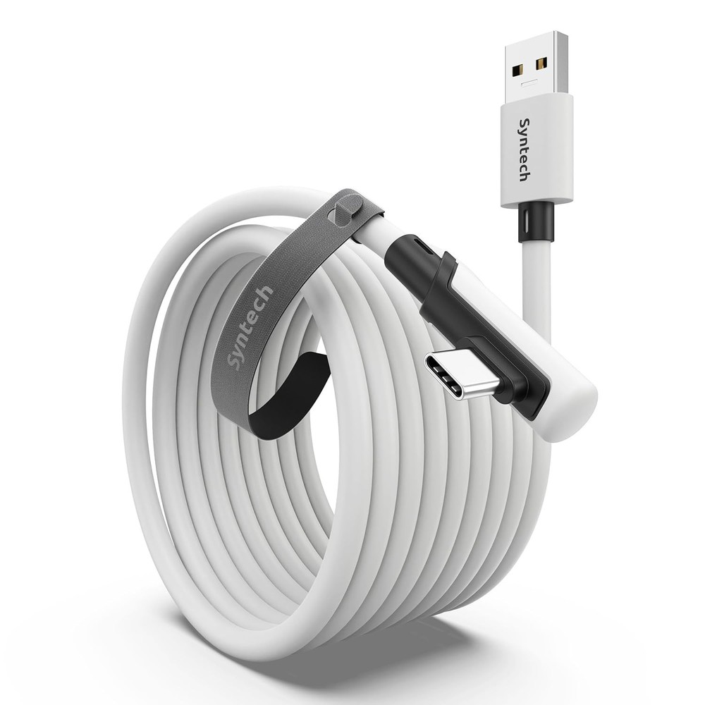16FT Link Cable for Oculus/Quest 3 & PCVR - High-Speed USB 3.0 Data Transfer