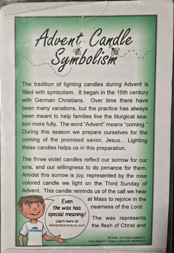 Illuminated Ink Advent Candle Kit