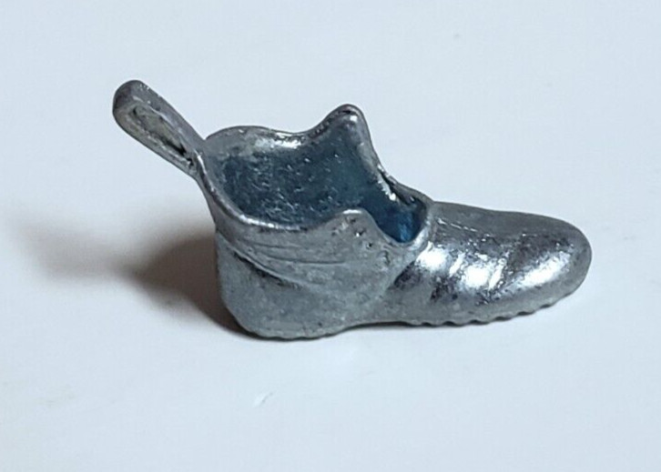 Boot (Retired) Monopoly Replacement Piece - Pewter - FREE SHIPPING!
