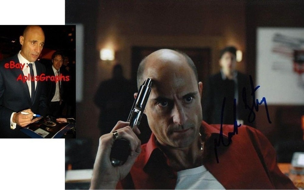 MARK STRONG.. Kick Ass' Frank D'Amico - SIGNED