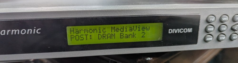Harmonic DiviCom MV100 MediaView MPEG Encoder Decoder ASI Broadcast Unit