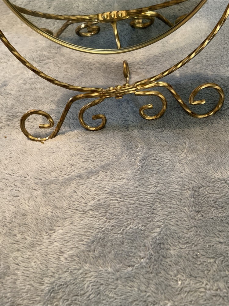 Vintage Vanity Mirror And Case