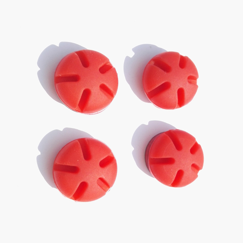 4pcs Archery Bow Stabilizer Bowlimbs Sight Silencer Vibration Absorber Dampener