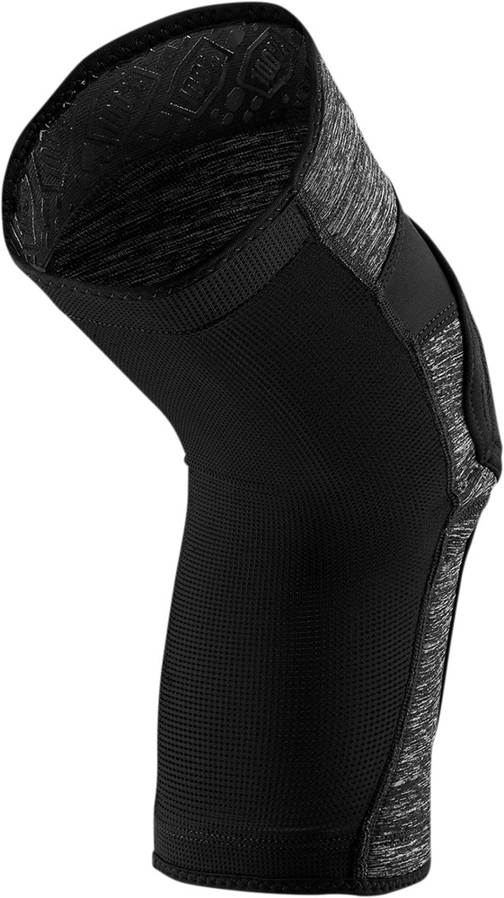 100% Ridecamp Knee Guards - Heather Gray/Black - Large 70001-00007