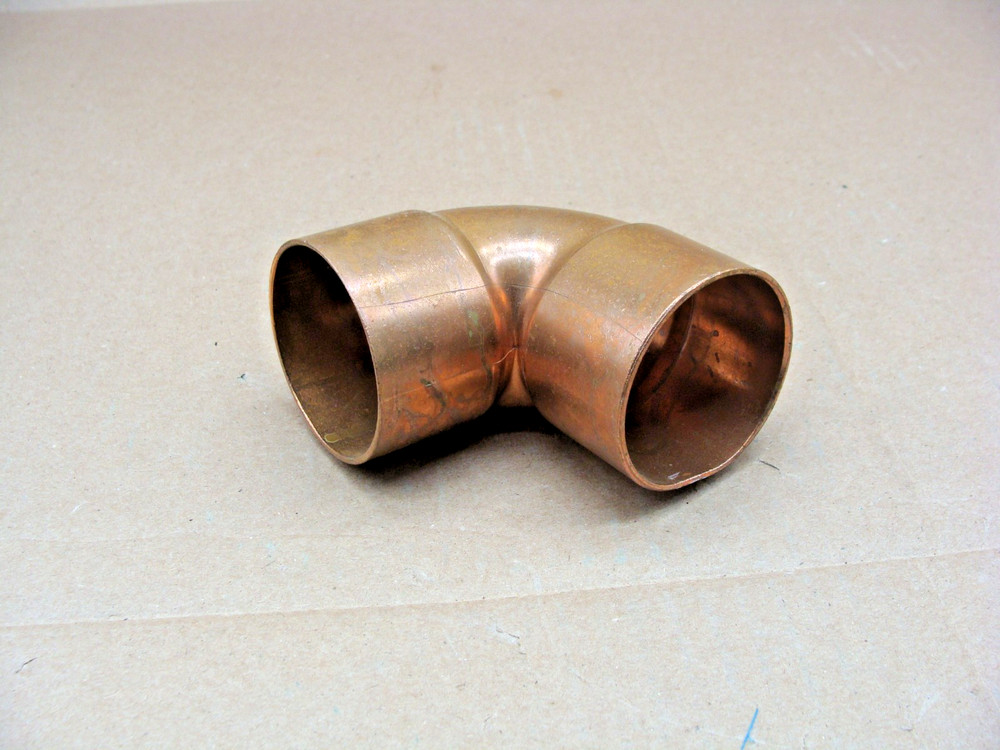 2" COPPER 90 DEGREE ELBOW FITTING CXC