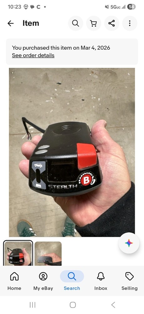 Stealth Brake Buddy System New Never Installed. open box item.