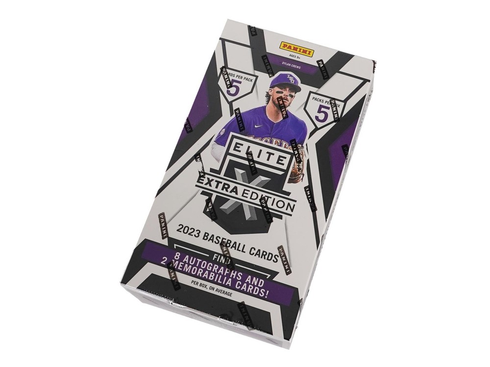 2023 PANINI ELITE EXTRA EDITION BASEBALL HOBBY BOX