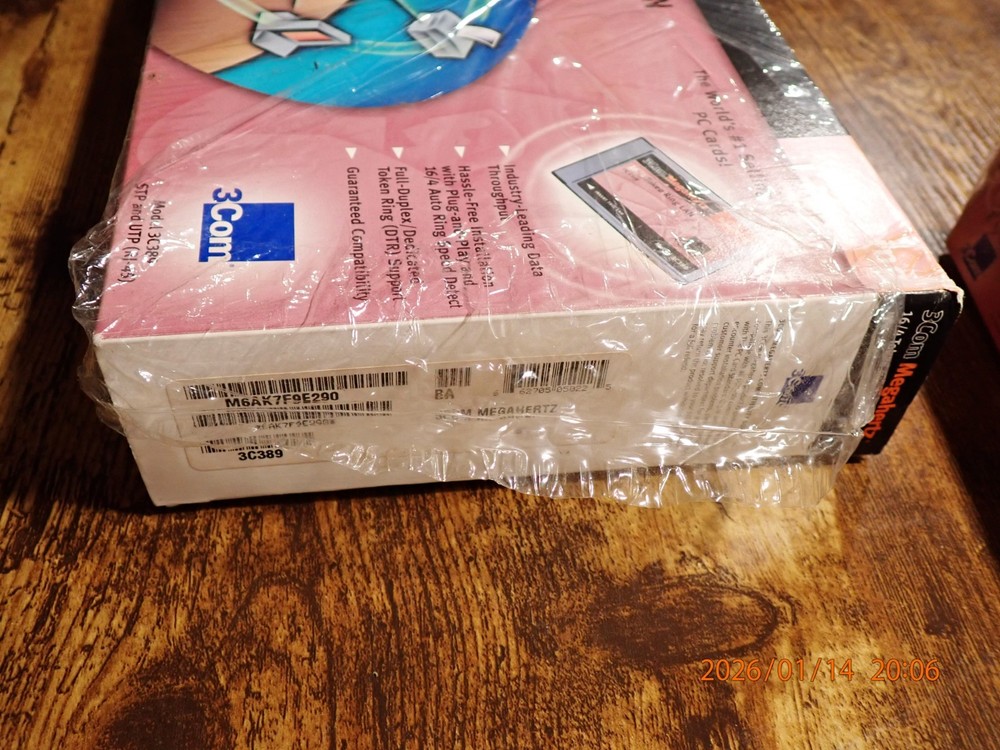 3COM Megahertz - 16/4 Token Ring LAN PC Card