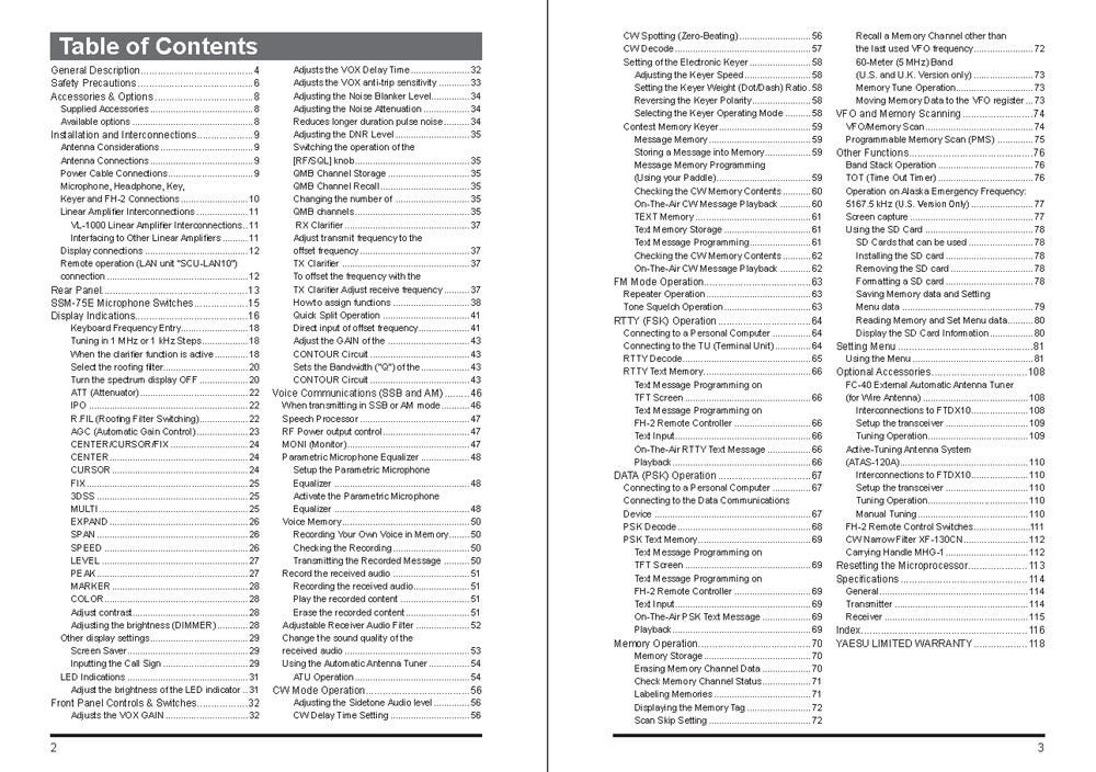 Yaesu FT dx 10 Transceiver Instruction Manual Operating Guide Coil Bound