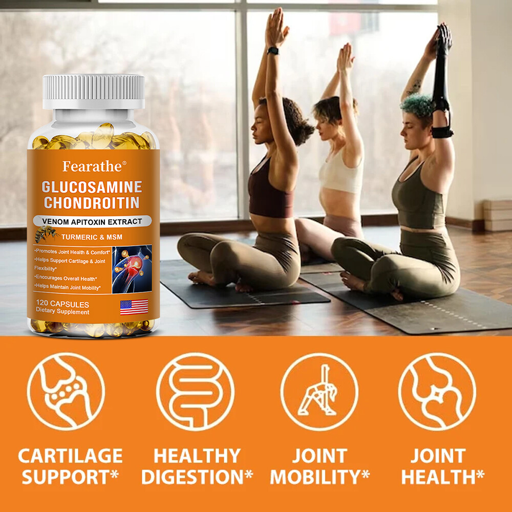 Glucosamine Chondroitin MSM Turmeric Triple Strength Joint Support