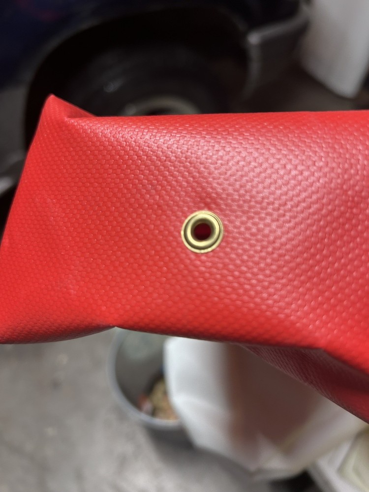 Utility Crimper/press Storage Bag Red