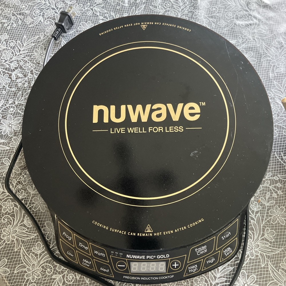 NuWave PIC Gold Precision Induction Portable Cooktop Burner  Nice