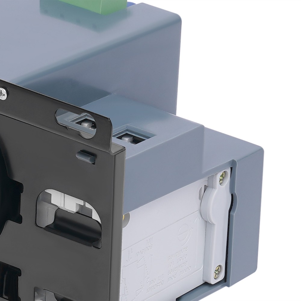1Pc Mini Dual Power Automatic Transfer Switch Changeover Switch ATS 2P 63A M6 US