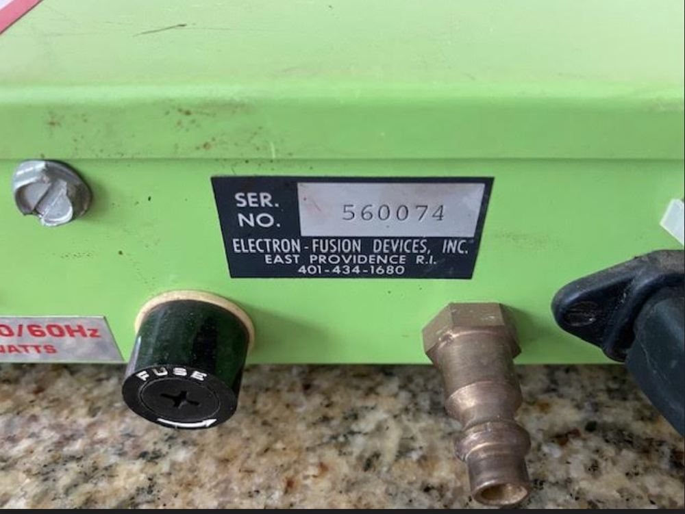 Electron Fusion Devices - Epoxy/solder/ glue dispenser