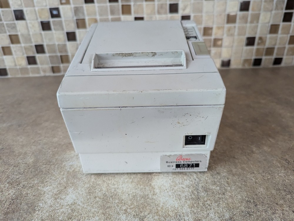 EPSON THERMAL RECEIPT PRINTER TM-T88II M129B - WHITE