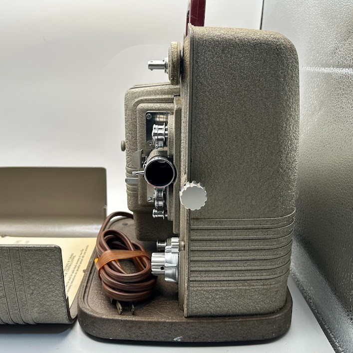 Vintage Keystone 8mm Movie Projector in Protective Case