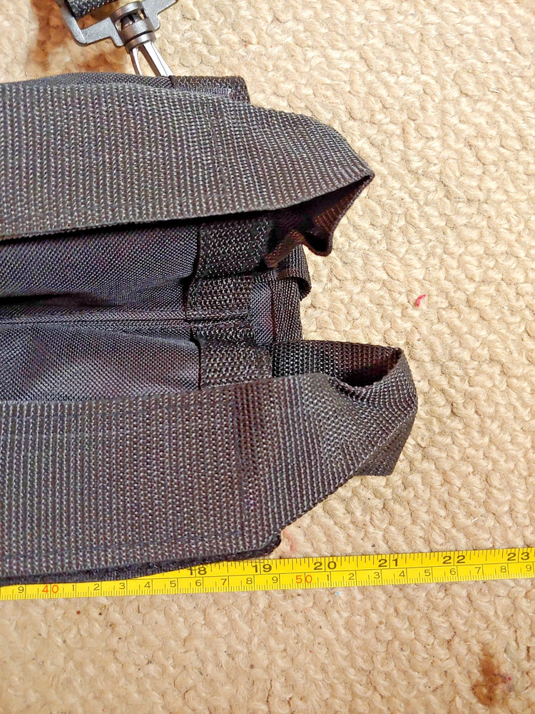 Non Lethal Solutions 5 Pocket Paintball Harness Pod Pack Adjustable Vest