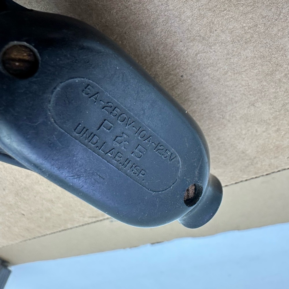 Vintage Working Microscope Lamp Light Bulb Illuminator Switch USA