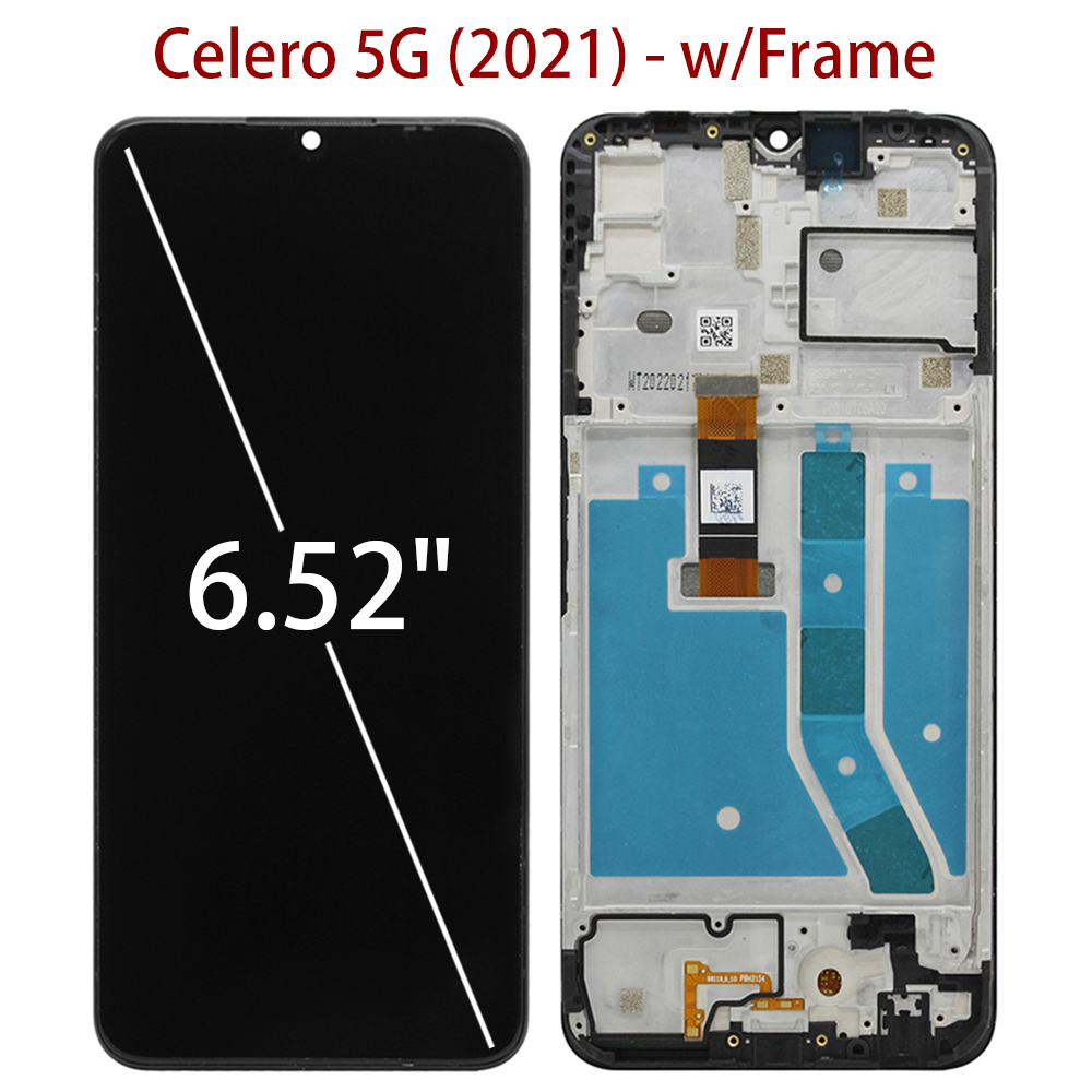 Digitizer LCD Touch Screen ± Frame Display For Boost Mobile Celero 5G / 5G Plus