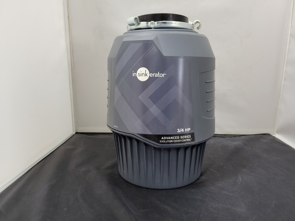InSinkErator 3/4 Hp HP Batch Feed Waste Disposer EVOLUTIONCOVERCONTROL