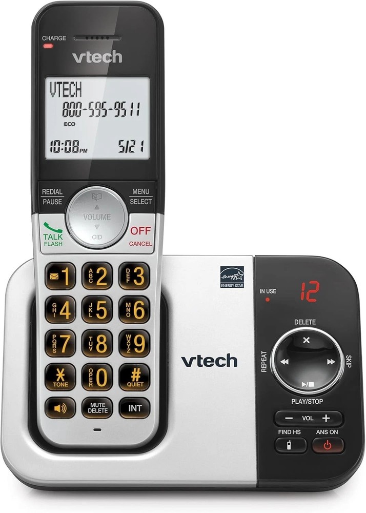 VG232 Cordless Phone with Answering Machine - with Large Display