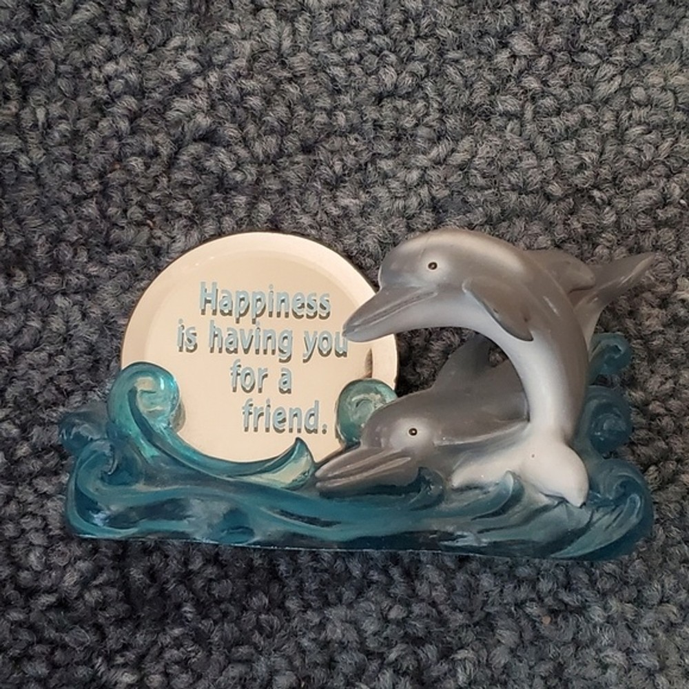 Paula's Cheerful Reflections dolphin figurine