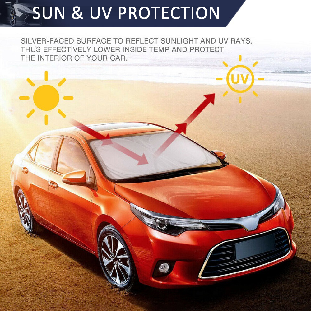 For Mitsubishi Car Windshield Sun Shade Window Screen UV Shield Visor Cover