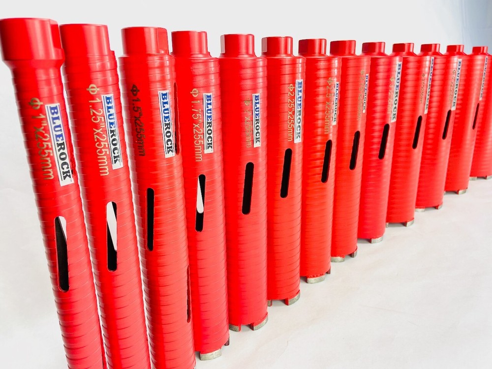 DRY Type 13 pc 1"-5" Set Diamond Coring Bit Concrete Core Drill by BLUEROCK Tool