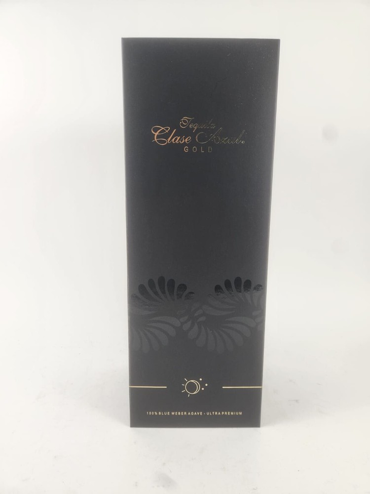 Clase Azul Gold Tequila Empty Bottle 750ml With Box