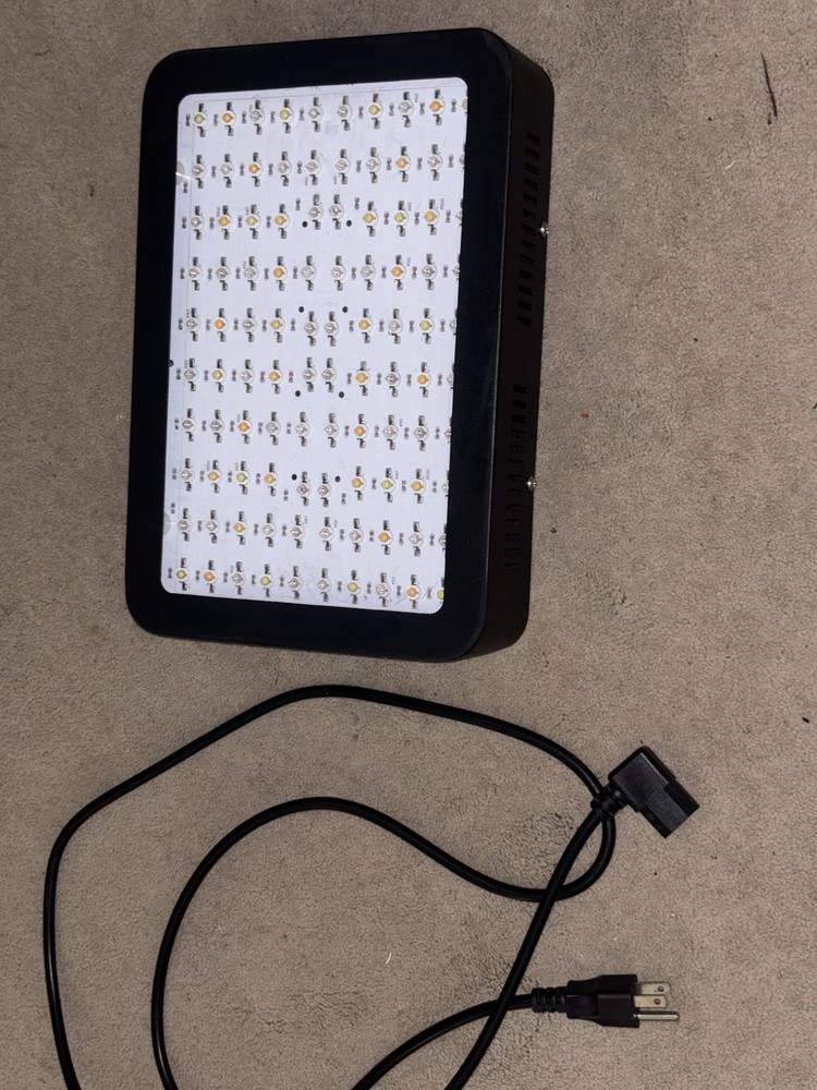 POWER 250W LED Grow Light Auto Veg Bloom Function Panel with Power Cord