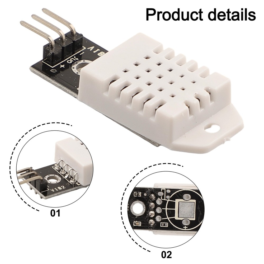 5 Piece Sensor Module for Temperature and Humidity Measurement Applications