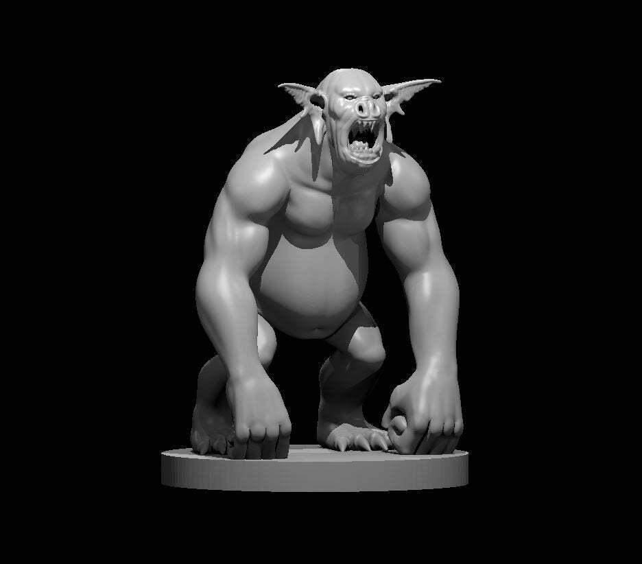 Demon Dretch Mini - DND - Pathfinder - Dungeons & Dragons - RPG - Tabletop - mz4
