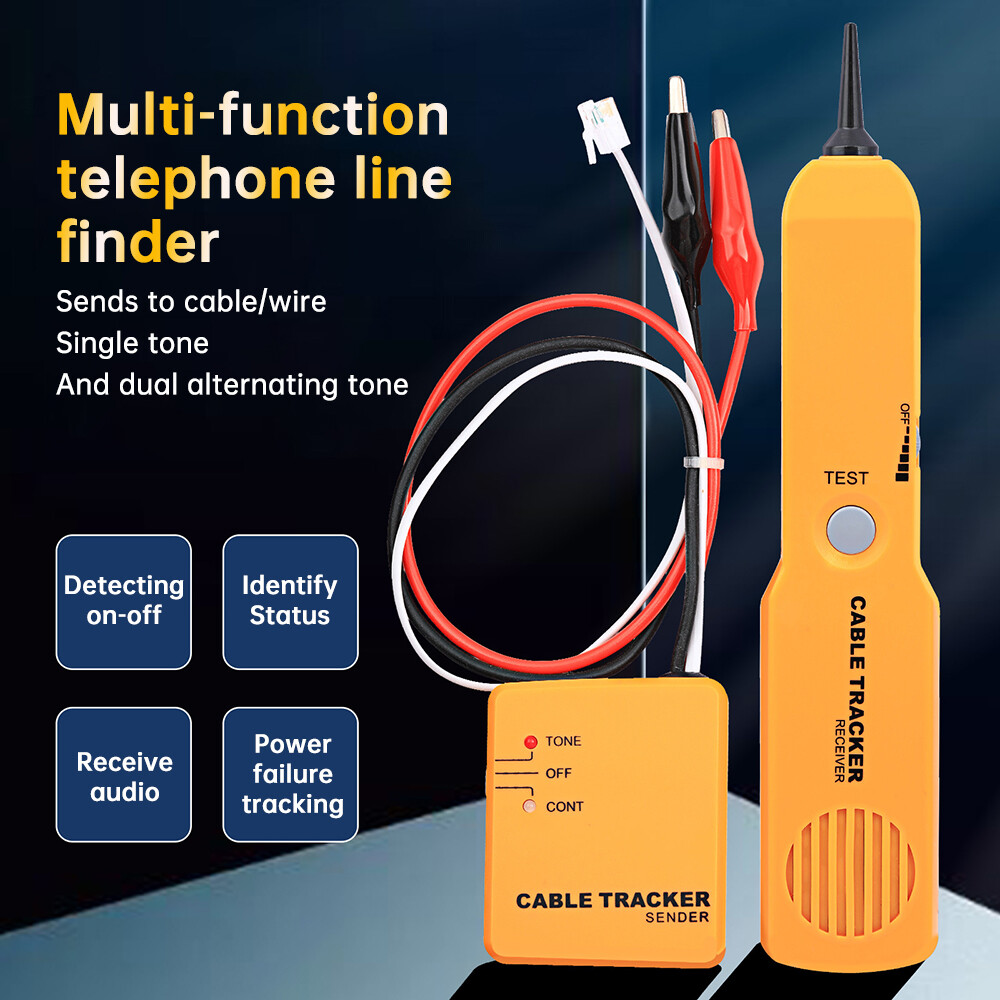 Network Line Finder Cable Tracker Tester Sender Wire Tracker Cable on-off Check