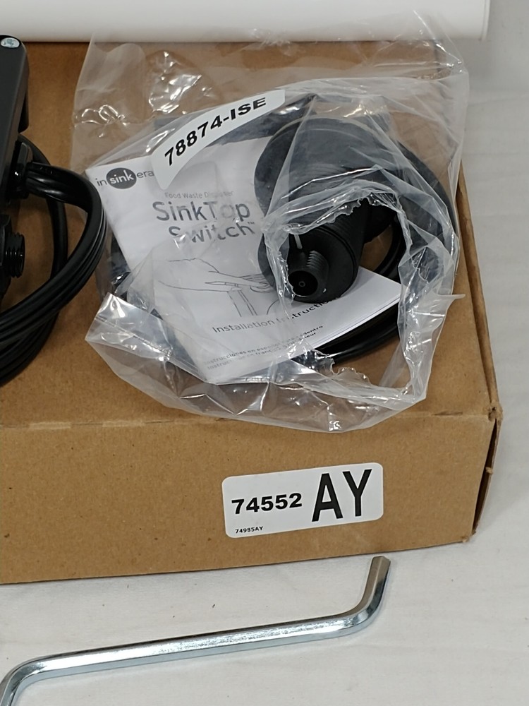 InSinkErator 74552AY Installation Kit New- Old Stock