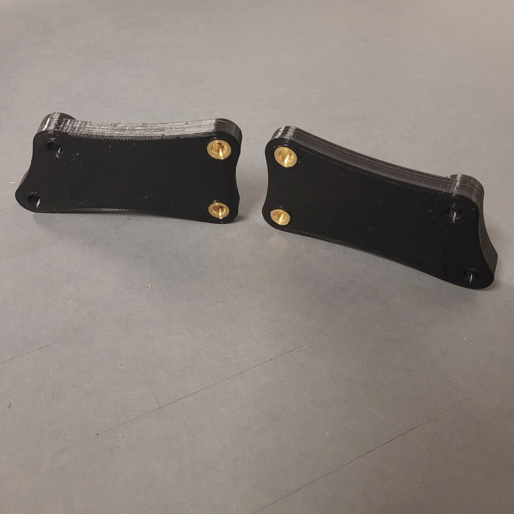 2022+ KLR650 Windshield / Windscreen Risers