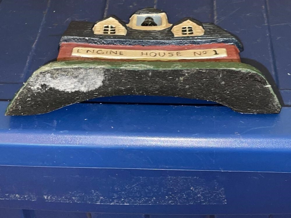 Cast Iron Engine House No. 1 Doorstop