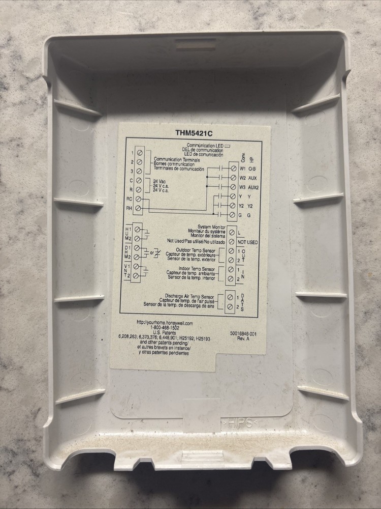 Honeywell THM5421C1008 Equipment Interface Module